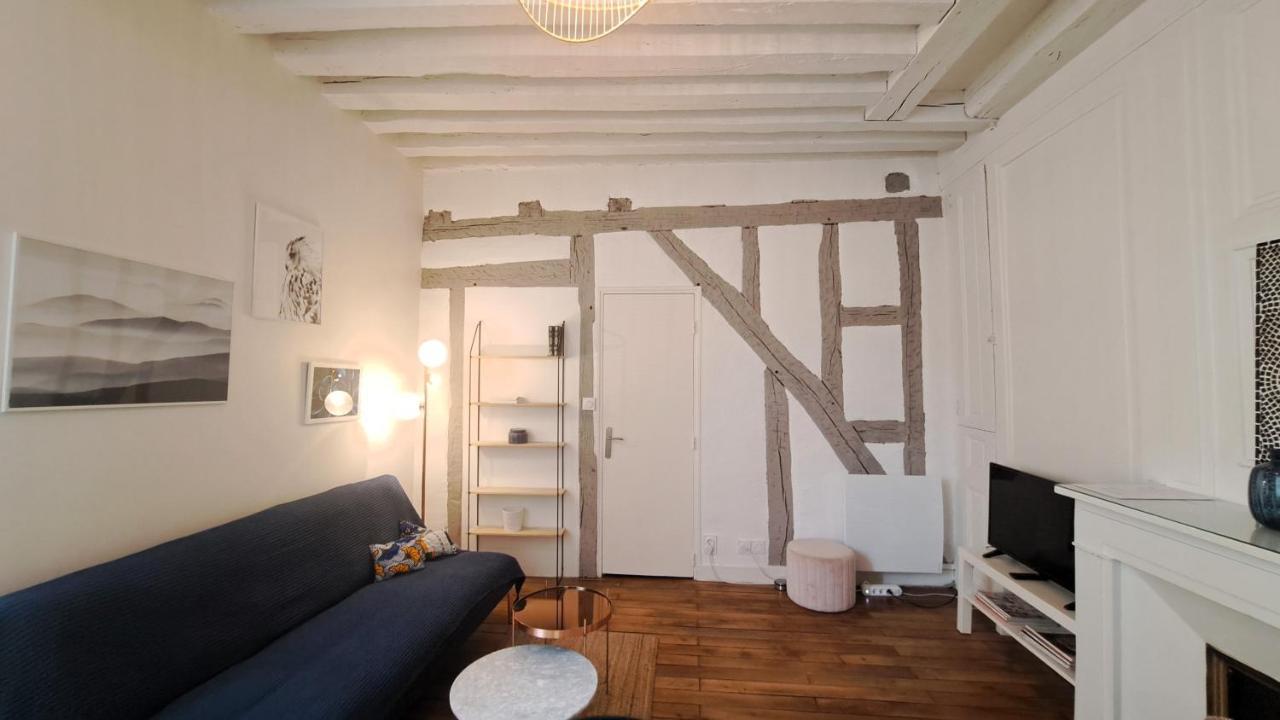 Appartement Centre Vieux Tours Dans Immeuble Historique 3P Eksteriør bilde